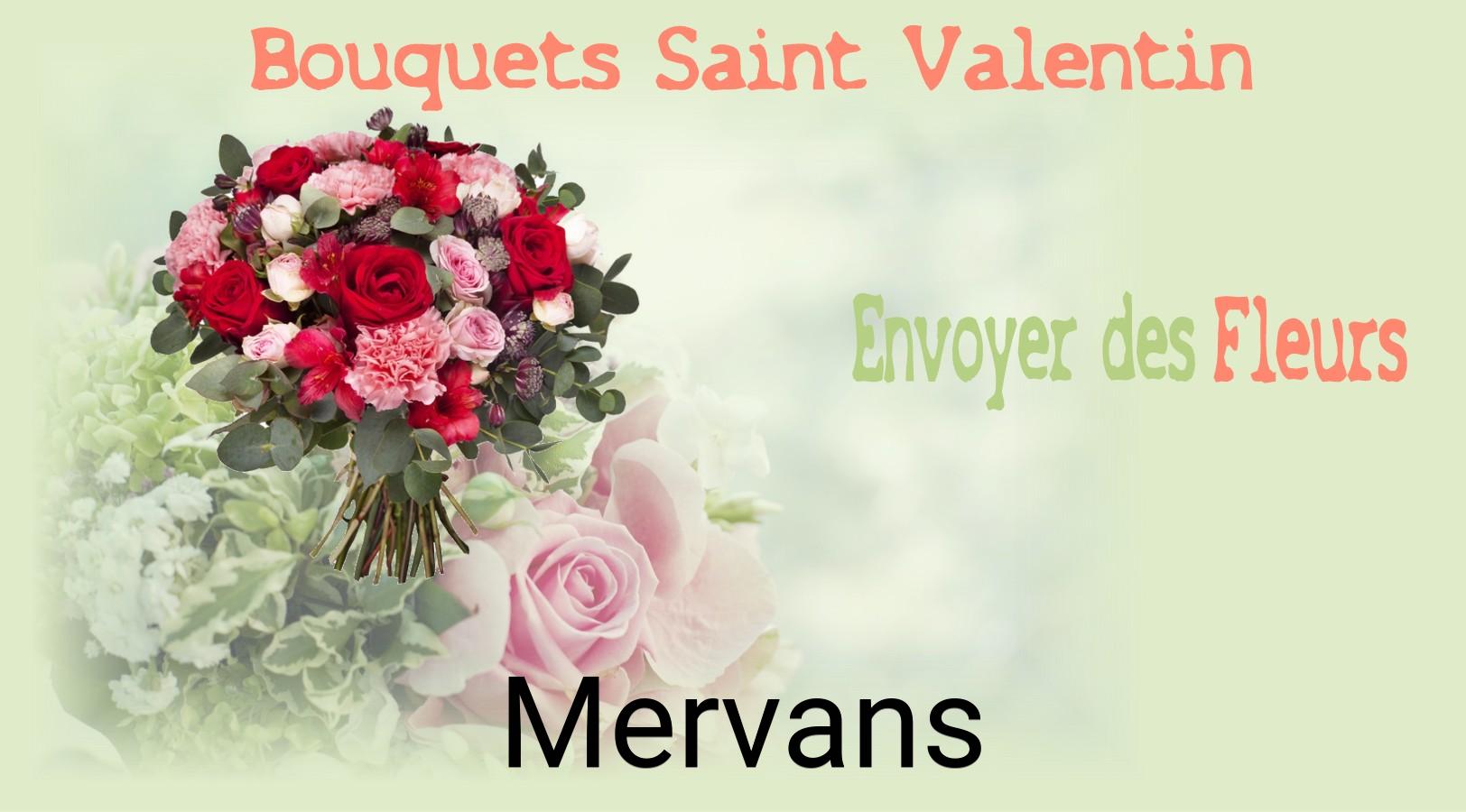 Roses de Saint-Valentin livrées à Mervans